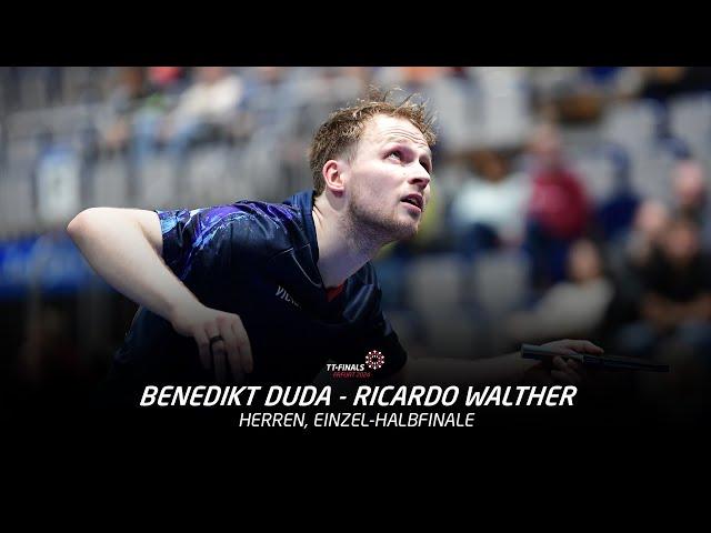 Benedikt Duda - Ricardo Walther | Halbfinale, Herren-Einzel | TT-Finals 2024 Erfurt | Highlights