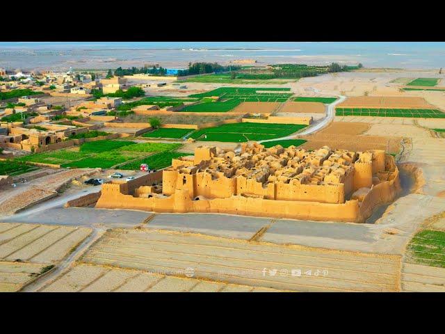 Sar Yazd Castle, Saryazd, Mehriz, Ancient castle and kervansaray, Yazd Provience, Iran - قلعه سریزد