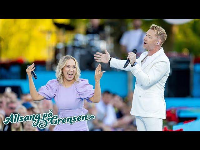 Ronan Keating og Agnete Saba - When You Say Nothing At All (Allsang på Grensen 2022)