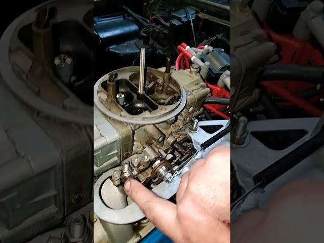 Holley Carburetor Adjustments. I'm Not a Pro! 