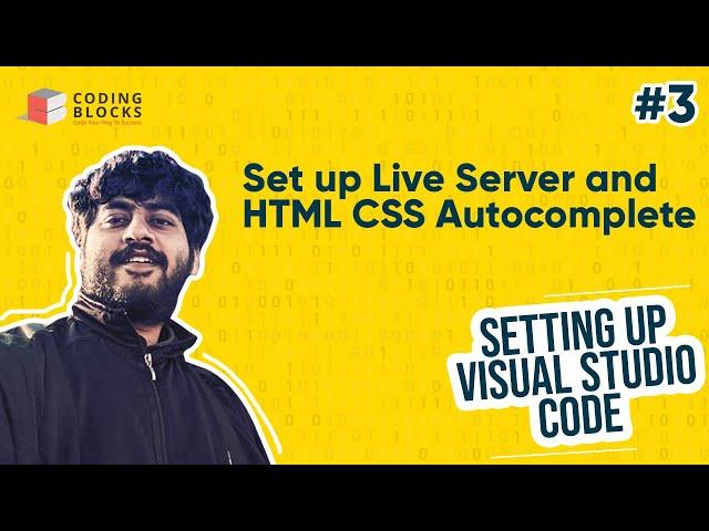 VSCode #03 - Set up Live Server and HTML CSS Autocomplete in Visual Studio Code