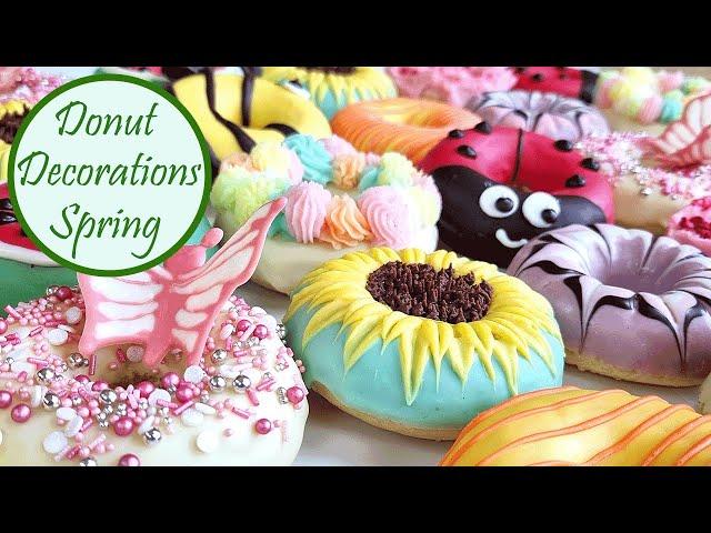 Donuts decoration ideas Baked and soft donuts recipe