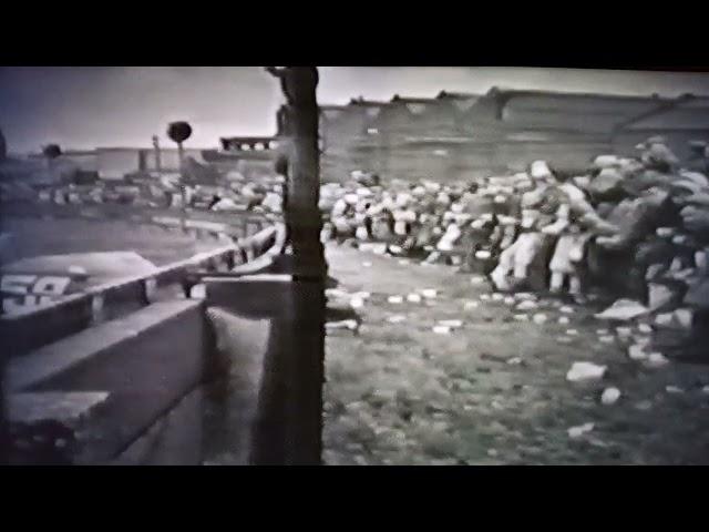 GREAT BRITAIN GP 1961 BAGHETTI CRASH and MOSS SPIN (AINTREE)