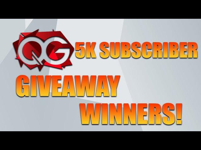 QGINHQ 5K SUB WINNERS!