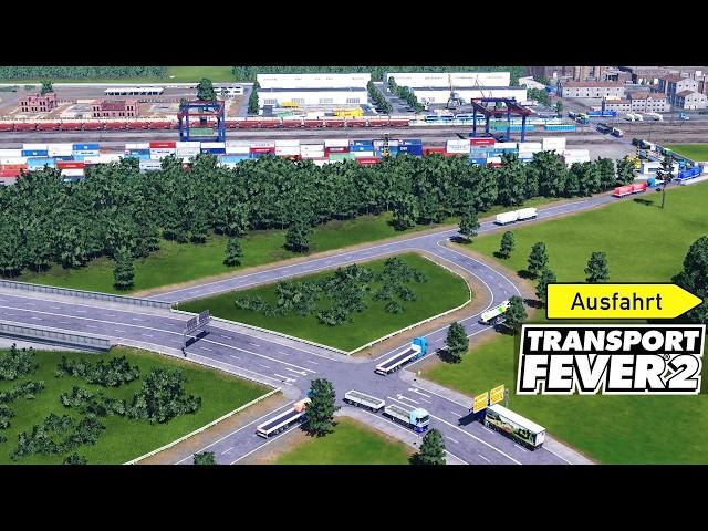 Transport Fever 2 | S7 F111 | Update der Umgehung bei Gabeln am Güterumschlag-Mitte | Lets Play