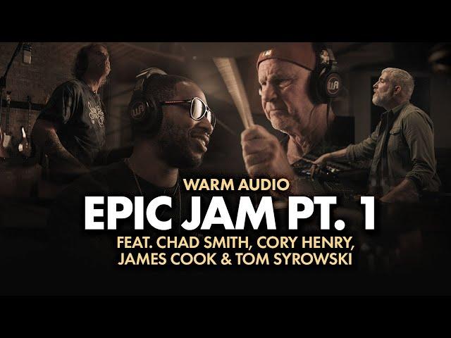 Epic Jam At Warm Studios Featuring Chad Smith, Cory Henry, James Cook & Tom Syrowski