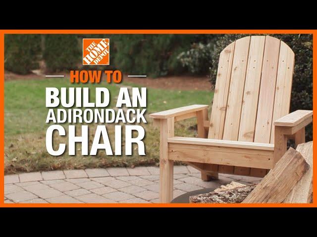 How to Build an Adirondack Chair | The Home Depot