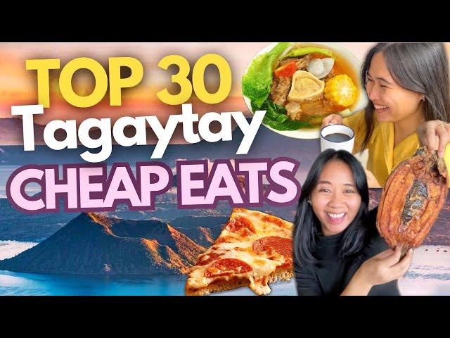 2025 Tagaytay Food Guide: 30 Must-Try CHEAP Eats (w/ Prices) • Best Restaurants in Tagaytay w/ View