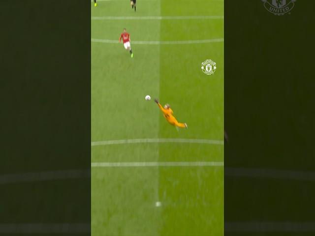 Bruno Fernandes Lobs Liverpool Goalkeeper From Halfway 
