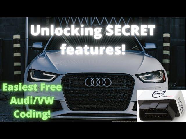 Easiest Way To Unlock Audi/VW Secret Features! | My Top 5 VAGCOM/OBDEleven Mods!