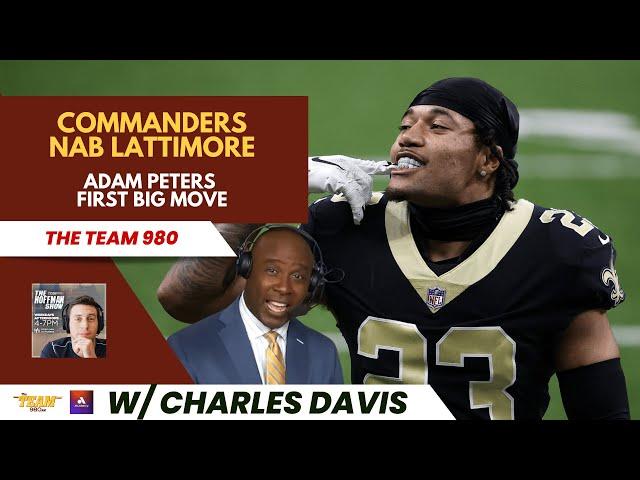 BREAKING: Commanders Trade For Marshon Lattimore | Charles Davis Breaks It Down