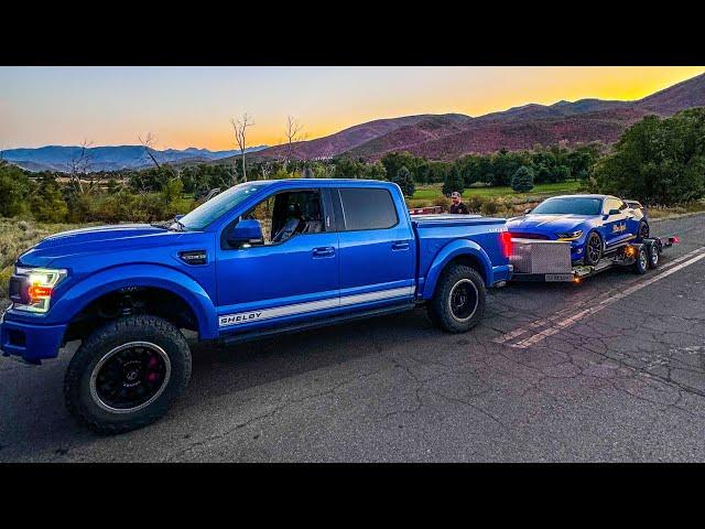 Broken Down-Towing a Shelby GT350 with a Shelby F150