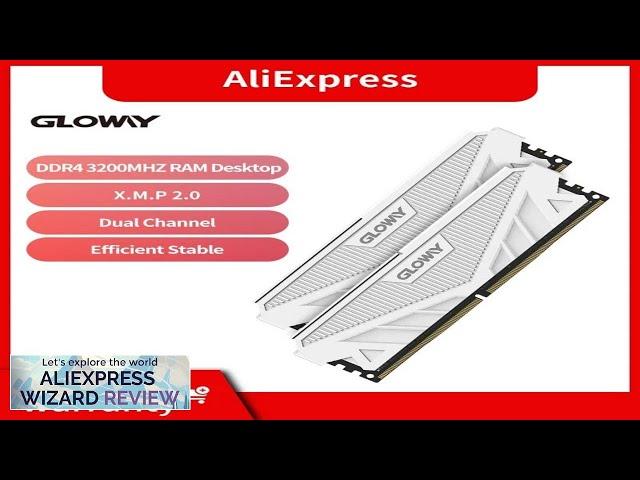 Gloway memoria ram ddr4 8gb 16gb 3200mhz 3600mhz Desktop memoria ddr4 Dual Review