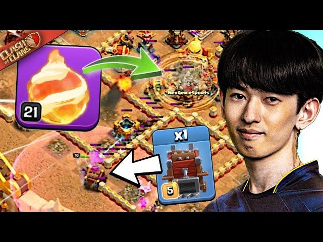 Ryuta reveals “DELAYED FIREBALL” LOG Trick in $50,000 SPS War Semi Finals! Clash of Clans