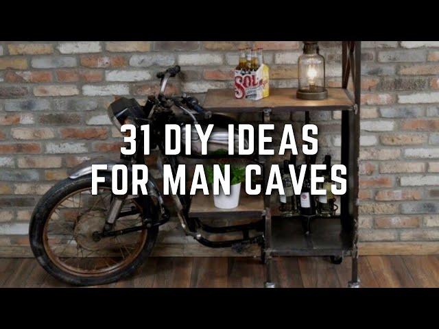 31 DIY Man Cave Ideas