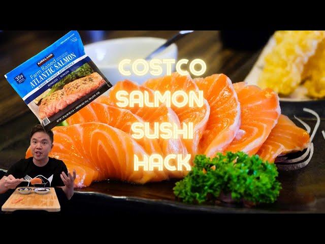 Using Costco FROZEN Salmon for Sushi