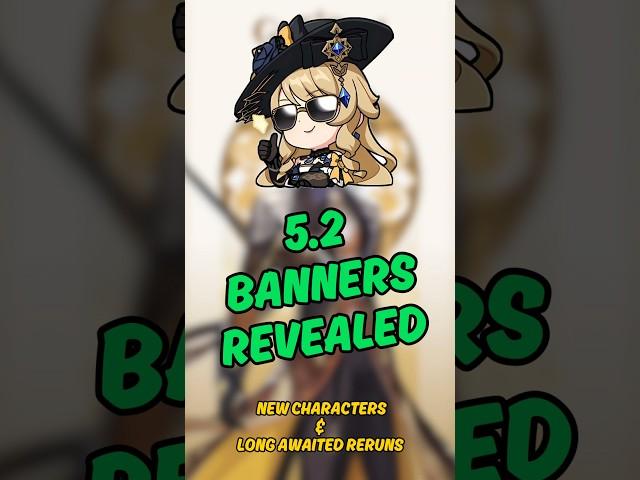 5.2 Character Banners Revealed | Genshin Impact #genshinimpact #genshintips