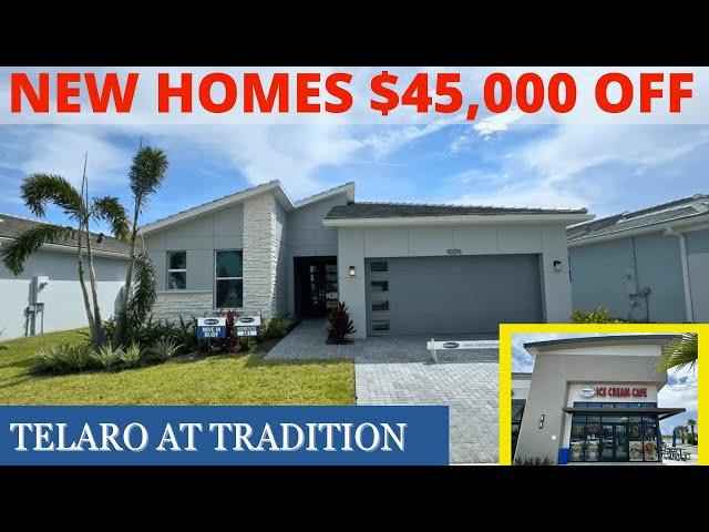 Sage Move-In Ready Home Under $500K | Telaro at Tradition Mattamy Homes | Ice Cream Port St Lucie FL