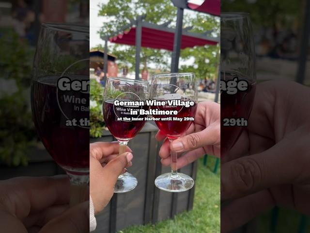 Wine Village at Baltimore’s Inner Harbor is family friendly, accessible, and dog friendly 