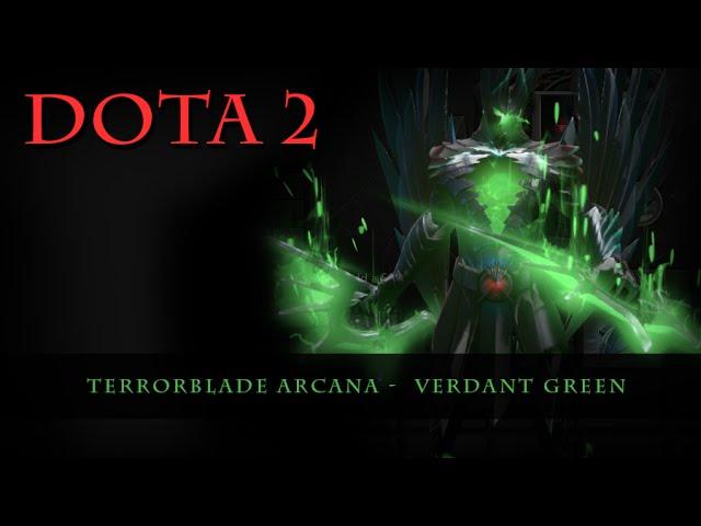 Dota 2 - Terrorblade Arcana Verdant Green