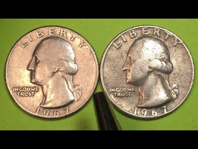 $381 Million Dollars Worth Minted -  1967 US Quarter Coins - $8,000 For A MS68 United States Quarter