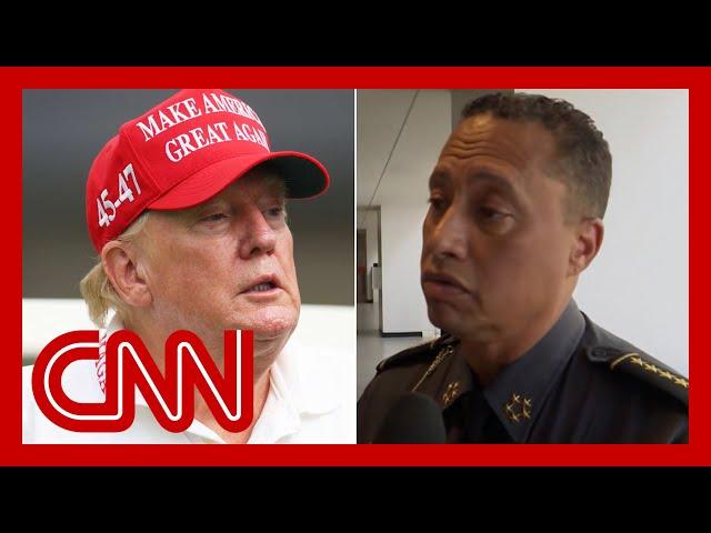 Sheriff says Trump will be treated like local inmates during booking process