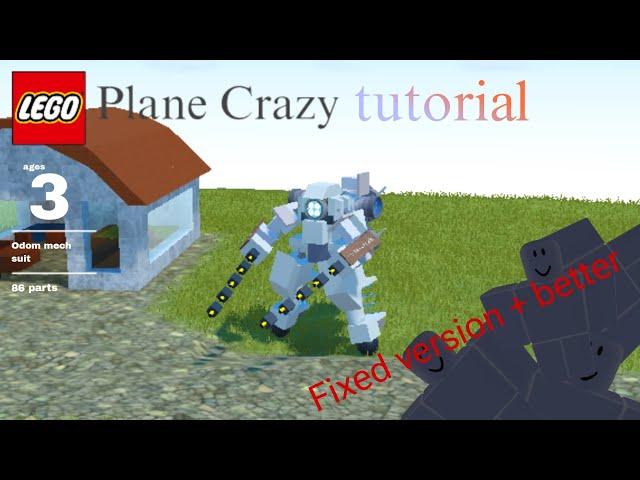 Odom Armor / Mech suit | Roblox Plane Crazy Tutorial (Broken and outdated)