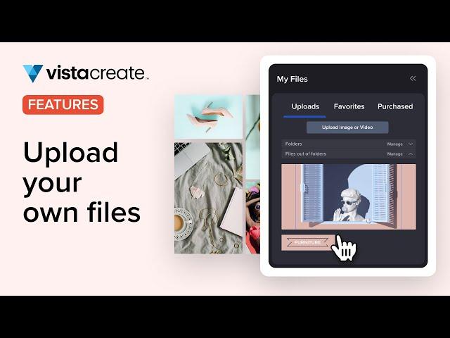 How to upload files and add them to your designs