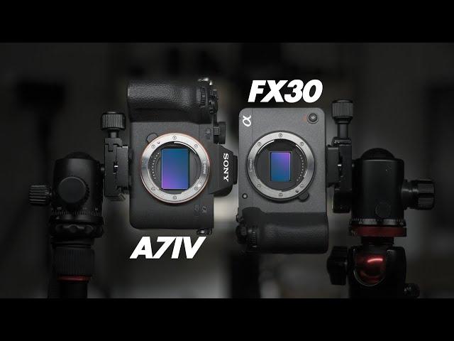 Sony FX30 vs Sony A7IV || Watch Before You Buy!!