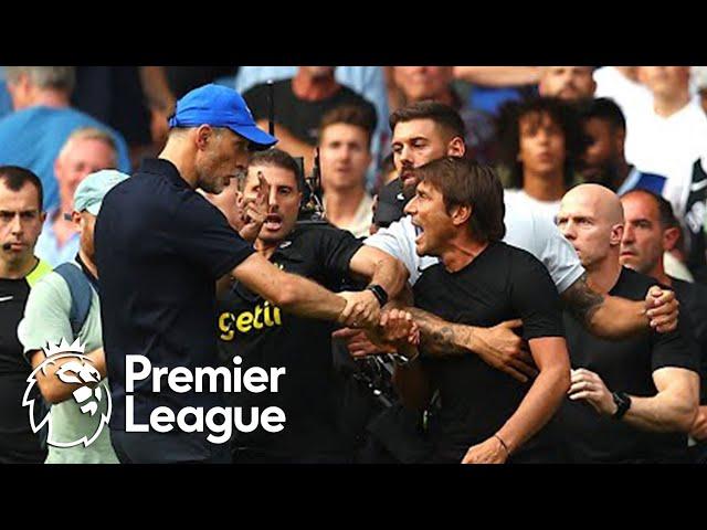 Antonio Conte, Thomas Tuchel clash in heated Chelsea-Spurs derby | Premier League | NBC Sports