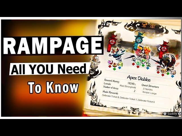 How to RAMPAGE | Monster Hunter Rise Tips, Tricks, and Guide | *Timestamps Below*