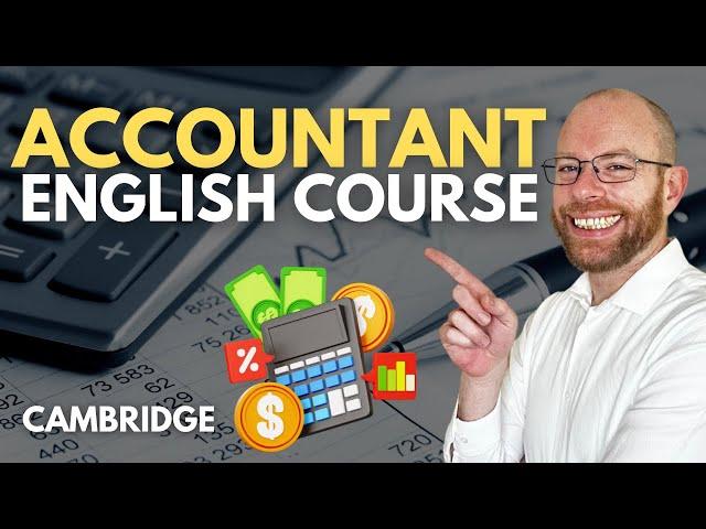 IMPROVE Your Accounting Vocabulary With 20 Essential Terms + Quiz | Accountant English Course