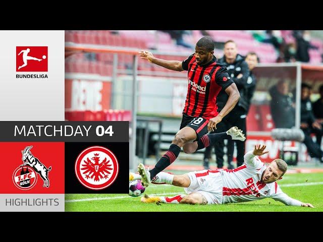 1. FC Köln - Eintracht Frankfurt | 1-1 | Highlights | Matchday 4 – Bundesliga 2020/21