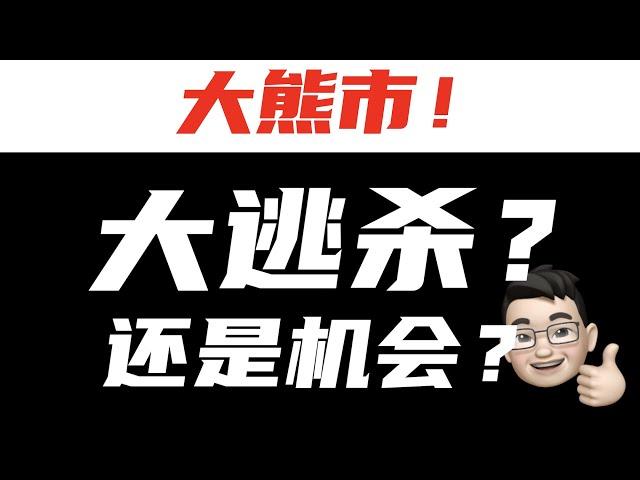 《熊市操作指南》【美股血流成河！清仓还是加仓？】 富途moomoo #我的投资笔记