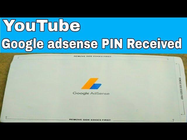 Youtube - Google Adsense PIN Verification Complete procedure in hindi
Adsense pin received