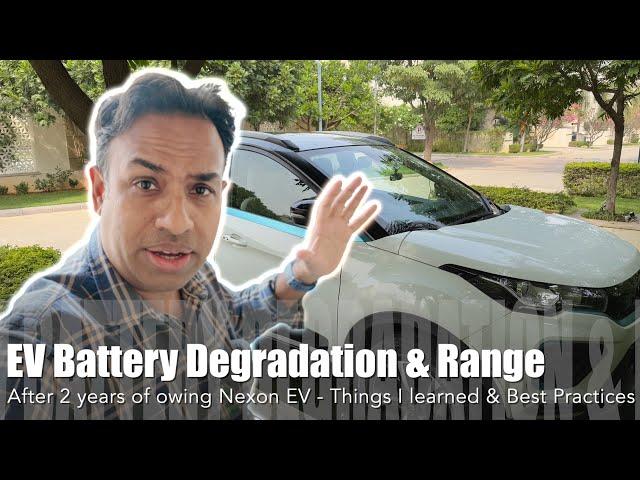 Battery Degradation & Range after 2 Years On My Nexon EV