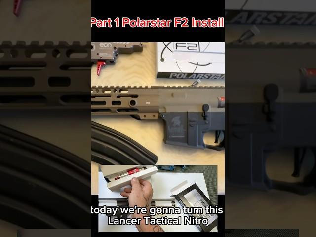 Polarstar F2 install in a Lancer Tactical Nitro!! Part 1 @PolarStarAirsoft @LancerTacticalTV