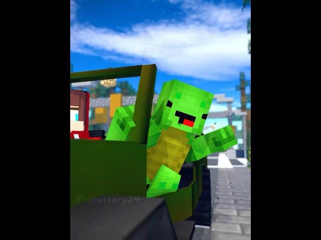JJ and Mikey : Can Only Be Best Friends ️#shorts #cubestory #minecraft