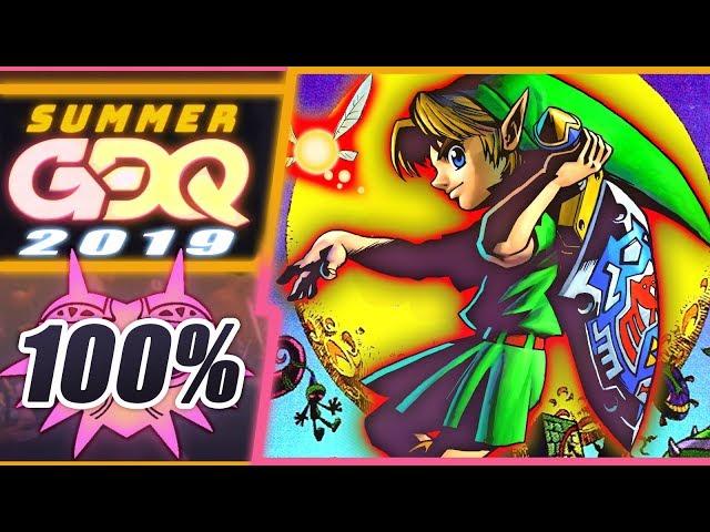 SGDQ 2019 Majora's Mask 100% SPEEDRUN with MajinPhil