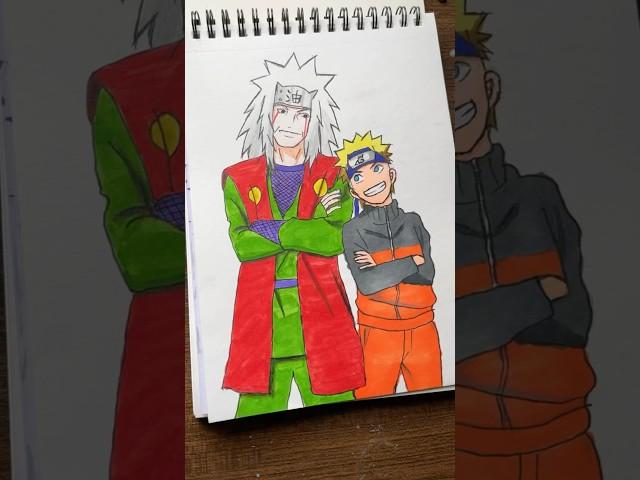 Drawing Naruto || #animedrawing  #naruto #itachi #madara #anime #shorts