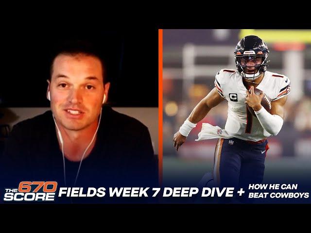 Tim Jenkins breaks down Fields mechanics vs. Patriots, explains how they can beat Cowboys | Bears