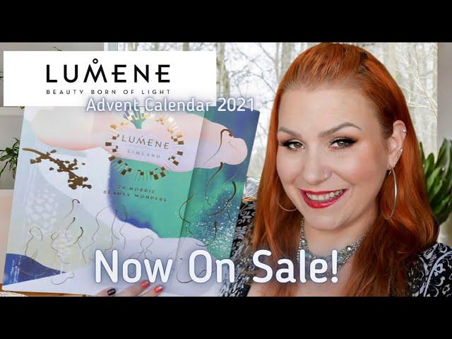 NOW ON SALE!! UNBOXING LUMENE 2021 NORDIC BEAUTY ADVENT CALENDAR