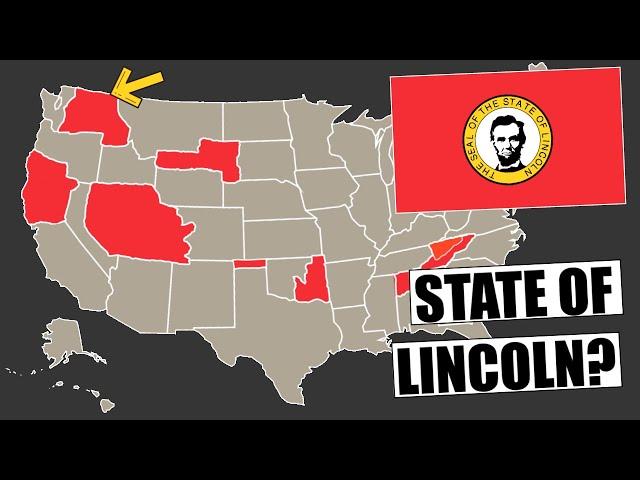 Proposed American States That Didn't Exist