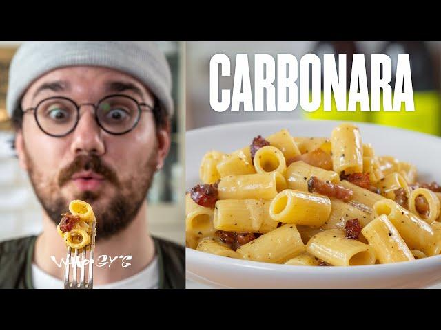 La recette des VRAIES carbonara !! 