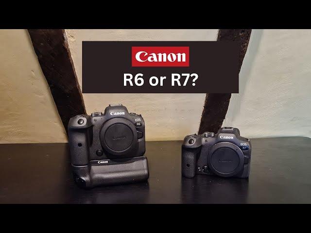 Canon EOS R7 vs R6 - Which Should You Buy?