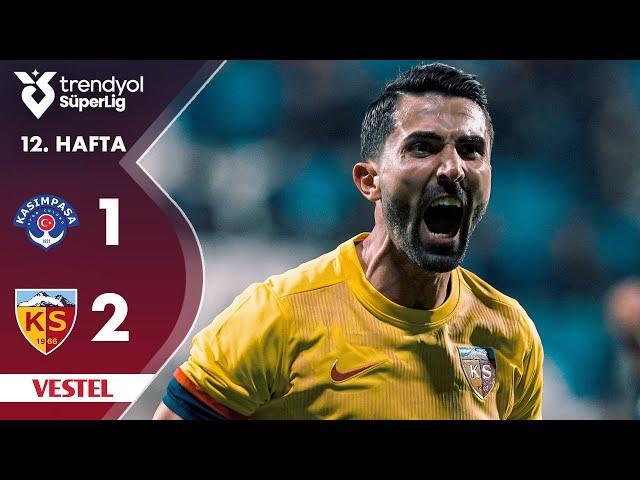 Vestel | Kasımpaşa (1-2) Kayserispor - Highlights/Özet | Trendyol Süper Lig - 2024/25