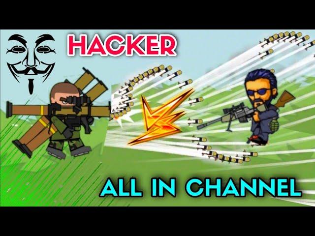 Mini Militia Hacker Vs All in channel