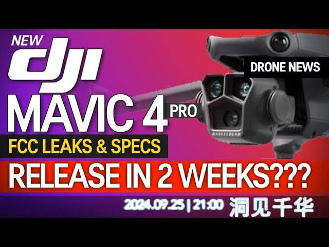 DJI Mavic 4 Pro - Release within 2 Weeks! - NEW LEAKS!!!