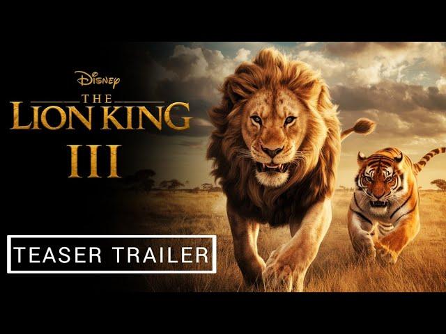 The Lion King 3: Return of Mufasa - First Trailer (2025) Walt Disney Studios