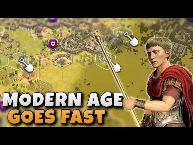 Civ 7: Modern Age Culture Victory Speedrun (sort of) | Augustus - Qing - Modern Age